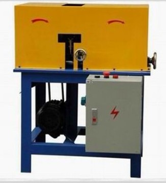 Tube polishing machine for heating element tubular heater