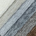 Tissu chenille de luxe moderne avec une finition texturée riche