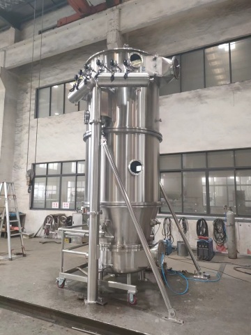 Powder Granules Fluid Bed Dryer Machinery