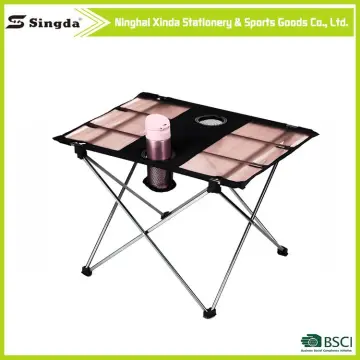 new products on china market portable aluminium outdoor small folding camping tables