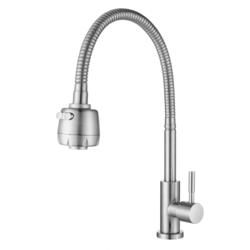 Stainless Steel Hose Single Cold Water Faucet