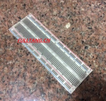 Transparent Solderless Breadboard 830 Contacts
