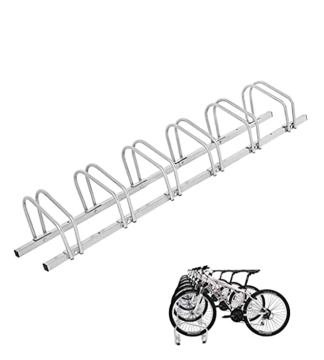 6 Fahrradparkplatz verstellbarer Aufbewahrungsständer