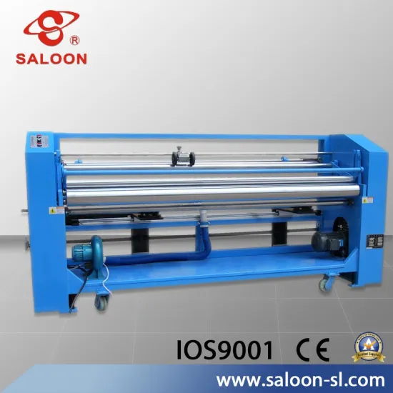 SALOON MACHINE SL - 680 - 2A Multifunctional transduction scutching cloth rewinder with bias cutter function