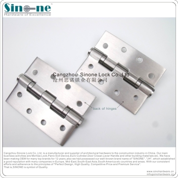 SINONE FH001 ALL Stainless Steel 304 Heavy Duty Hinge for fire door/Germany Quality CE/Guaranteed for 5 yrs