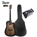 Cheap beginner acoustic guitar with EQ-7545R