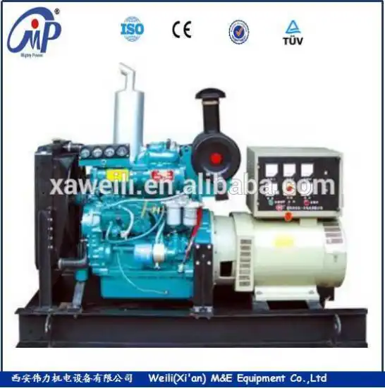 High quality CE approved watercooled YTO 30KW diesel generator set