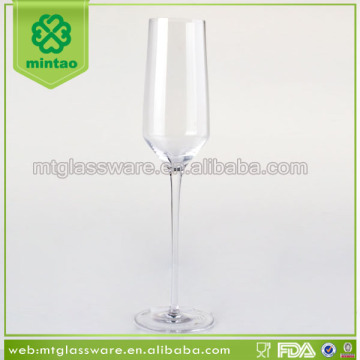 Long Stem Crystal Champagne Flute