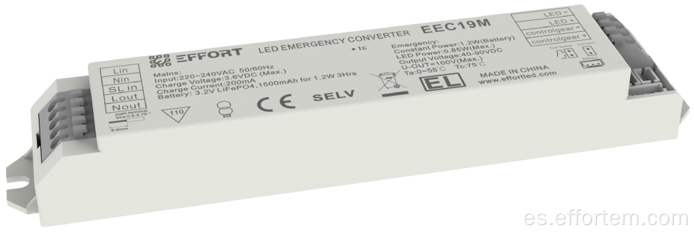 EEC19L/m/H Económico incorporado en constante suministro de energía