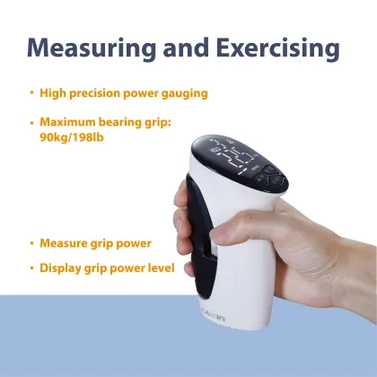 Electronic Hand Dynamometer Digital Grip Strengthener Trainer