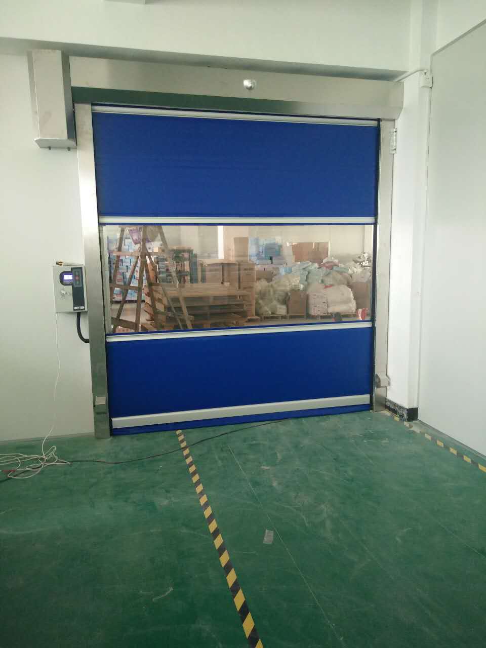 Stainless Steel Frame High Speed Performance Door