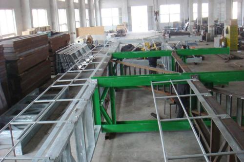 Hot Dipped Galvanized Metal Welding Frame for Walkway Bridge (H steel, U steel, L steel)