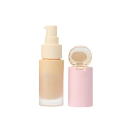 Private Label Luxury Pink Liquid Foundation Concealer with Full Coverage