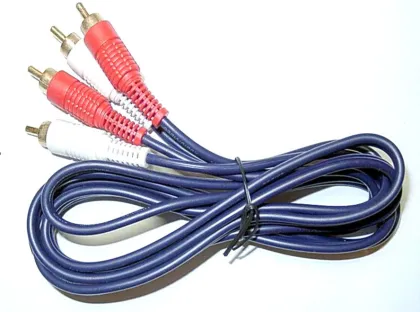 Standard Rca Interface Cable 2 Rca Male - Male 3m / 5m With Rohs