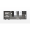 Precast modular buildings for construction sites