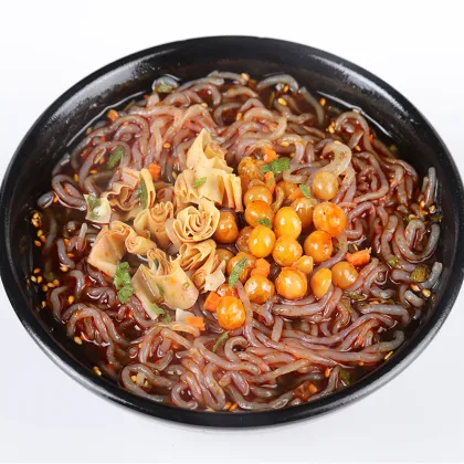 Wholesale Hot-Selling Low Carb Instant Noodles: Konjac Noodles with Hot and Sour Flavor as Meal Replacement