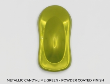 Candy Yellow Powder Coating Transparent Gloss Finish