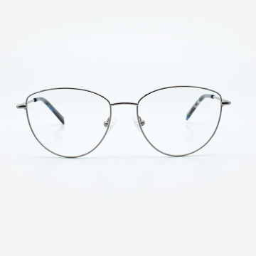 Bingkai Optik Wanita Cat Eye Metal