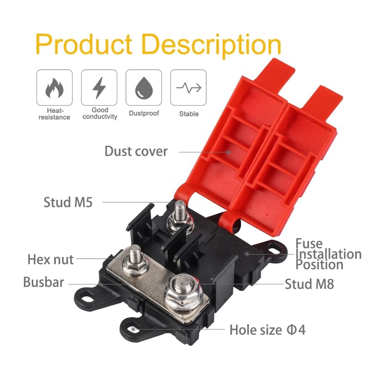 mega midi fuse holder