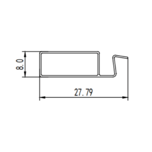 ISO Hotel Window Aluminium Perfil Extrusion Dies