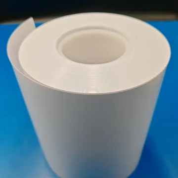 opaque white PVC film coated with PVDC