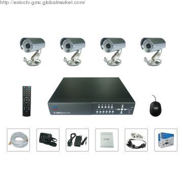 Hottest Digital Video Recorder H.264 Compression 4 channel