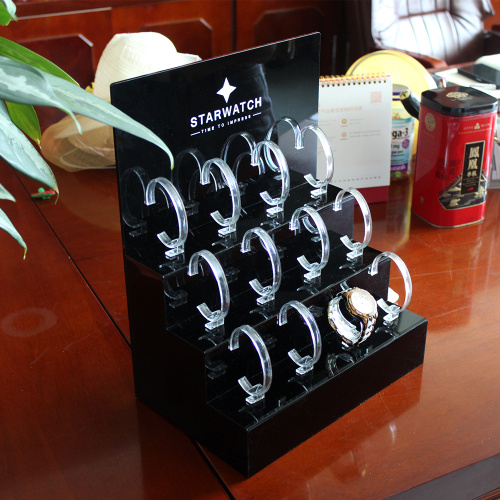 High grate 3 tiers acrylic watch display stand
