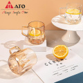 Cold Water Juice Tea Glass Pitcher cups Set