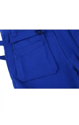 Blue Flame Retardant Pants with Silver Tape