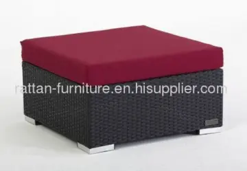 Outdoor Wicker Furniture Garden Footrest Sofa Set 