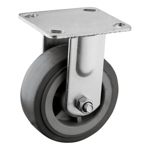 Rigid Caster with 5 x 2" Polyurethane Wheel