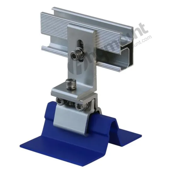 Hot Sale AL6005-T5 Waterproof Solar Clamp Silver Klip Lok with L Feet for Solar Panel Fixing HQ Mount