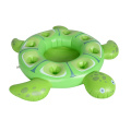 Aufblasbare Tablett mit Meeresschildkröte-aufblasbarer kühlerer Pool-Float
