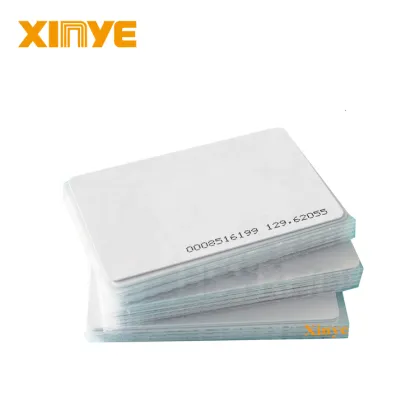 Blank RFID Cards White PVC Smart Cards