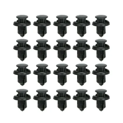 Universal Auto Fastener Clips Plastic Fastener Rivet Clips 190Pcs 6 Sizes Car Push Pin Rivet Trim Clips Fastener Clips