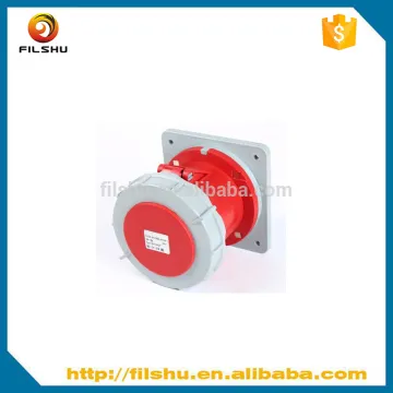 Waterproof IP67 125 Amp Industrial Socket
