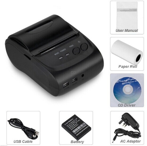 Wholesale Mini Android Bluetooth Mobile Printer