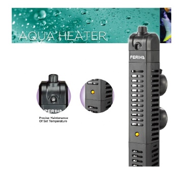 Calentador de acuario de vidrio de cuarzo Perihahe - Temperatura constante automática de 50 W a 500 W