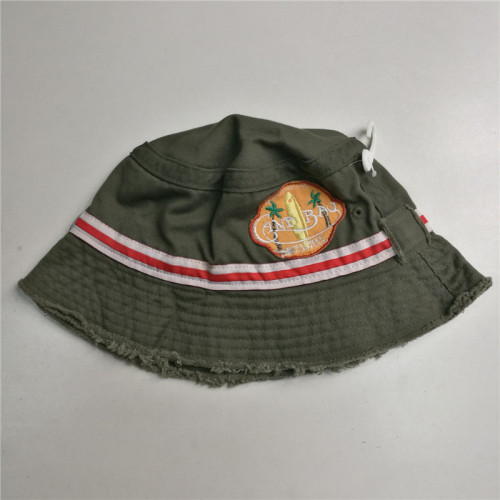 เด็กชายเสื้อเชิ้ตวินเทจ Washed Cotton Bucket Hat