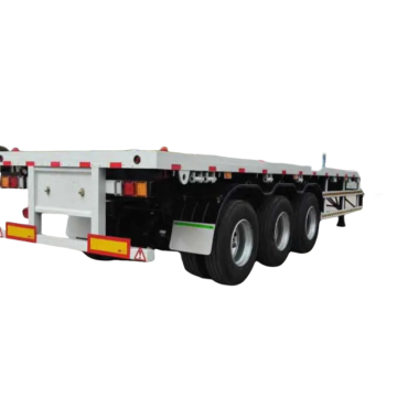 High-Quality 40 Foot Flatbed Trailer - 40000 Kg Capacity Customized 3axles Semi Transporter