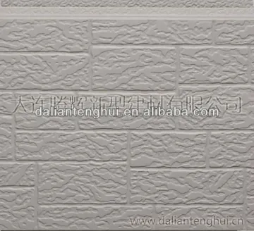exterior wall siding panel/wall cladding panel/pu sandwich panel/insulated wall panel