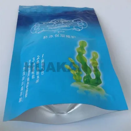Aluminum foil laminated Aloe & Seaweed Mask Powder bag