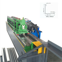 Wall angle metal furring machine