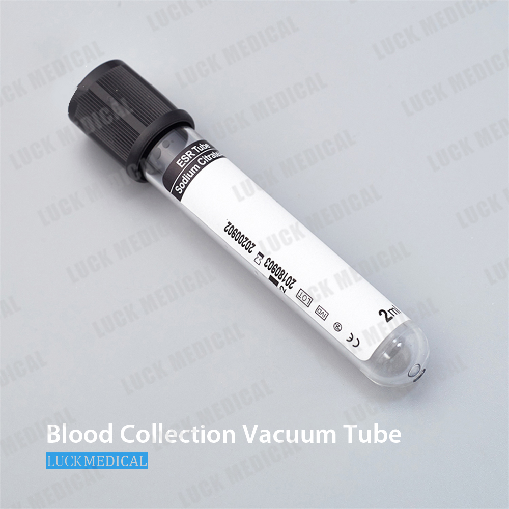 Recolección de sangre Tubo de vacío Pet/vidrio