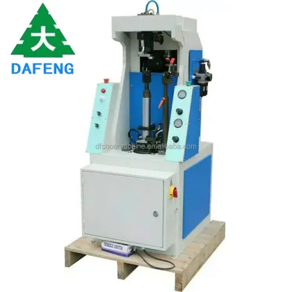 Automatic Leather Shoe Heel Seat Side Flattening Pounding Machine