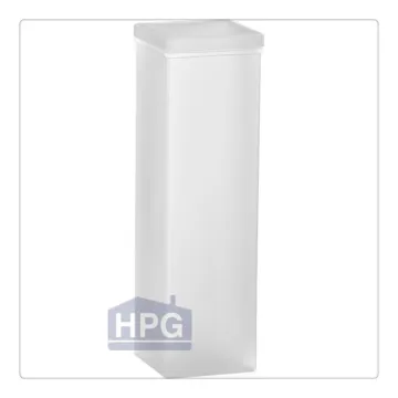 Square cracker container