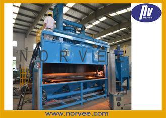 High Strength Round Tube Automatic Sandblasting Machine Gla