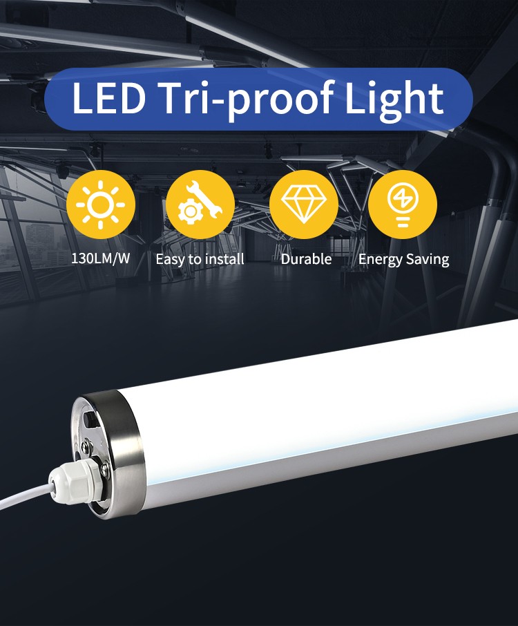 High-performance Emergency LED Tri Proof Fixture