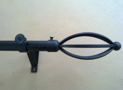 iron curtain rod