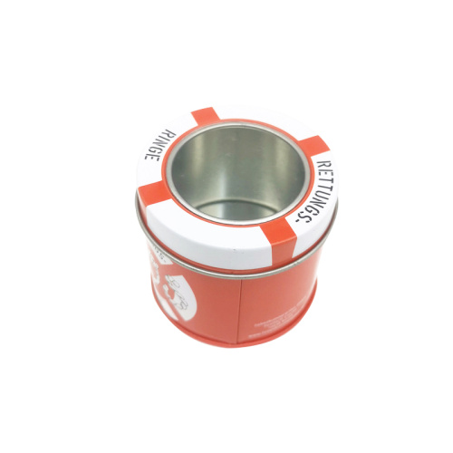 Round Pot Tin Box First Aid Tin Metal First Aid Box Manufactory